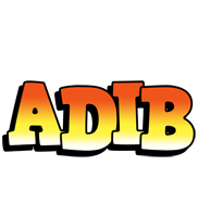 Adib sunset logo