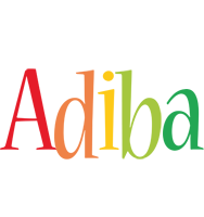 Adiba birthday logo