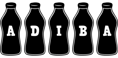 Adiba bottle logo