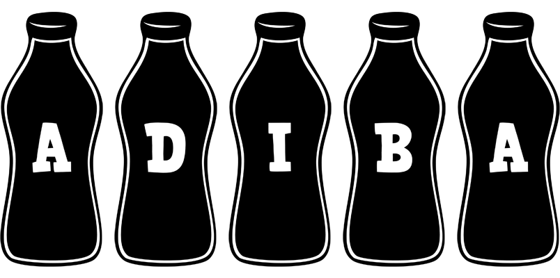 Adiba bottle logo