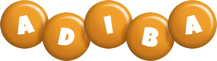Adiba candy-orange logo