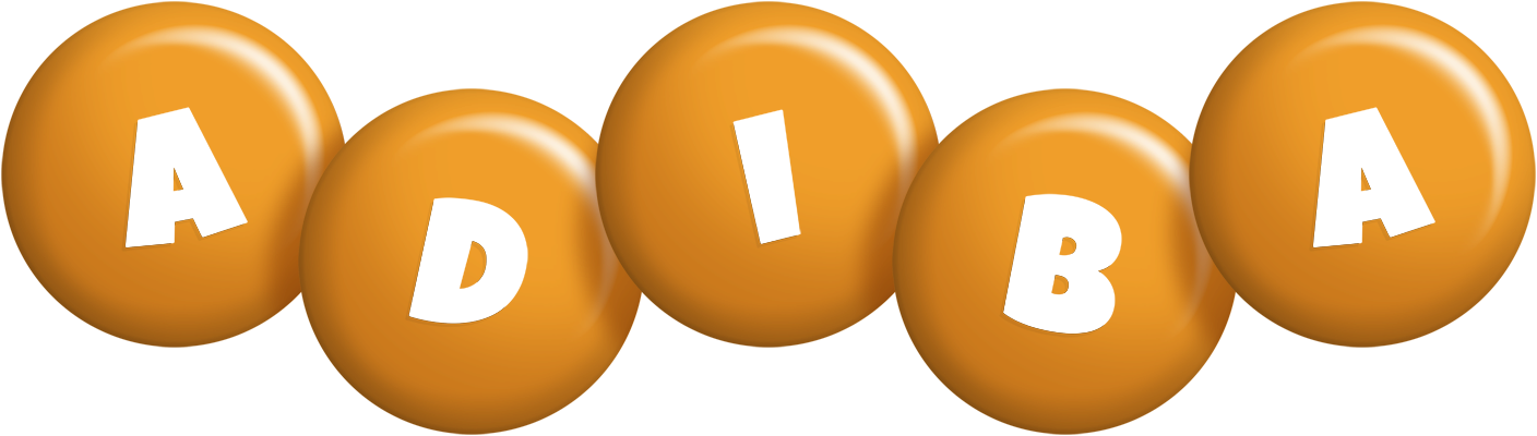Adiba candy-orange logo