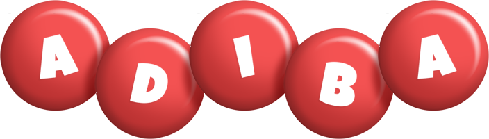 Adiba candy-red logo