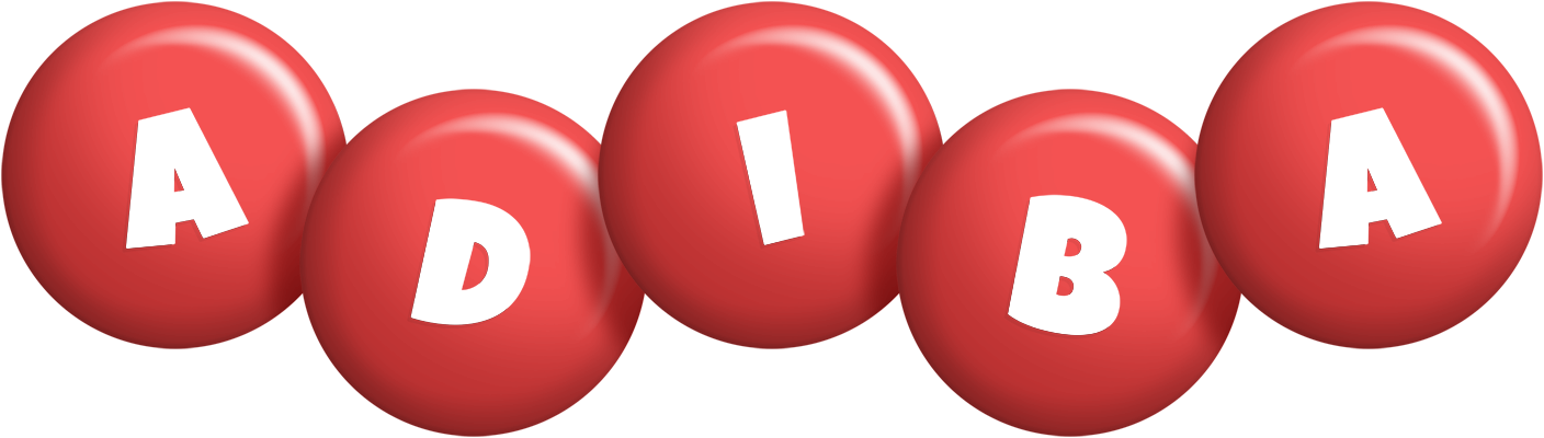 Adiba candy-red logo