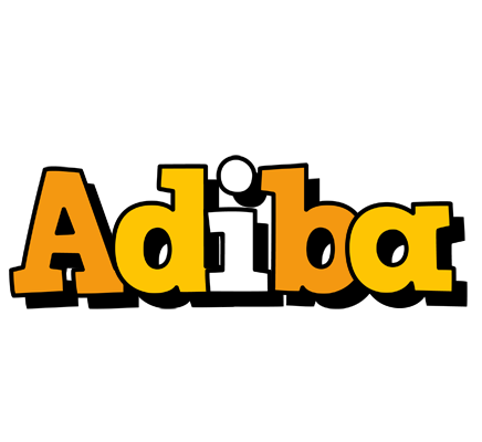 Adiba cartoon logo