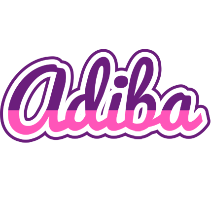 Adiba cheerful logo