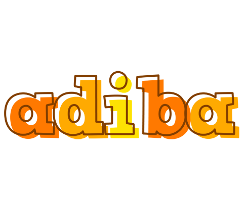 Adiba desert logo