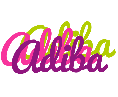 Adiba flowers logo