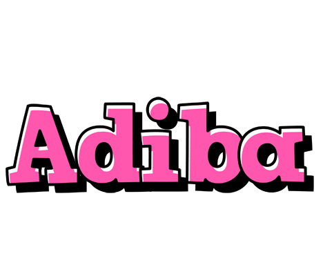 Adiba girlish logo