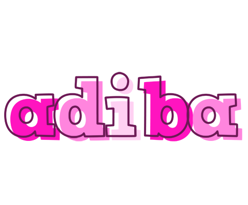 Adiba hello logo
