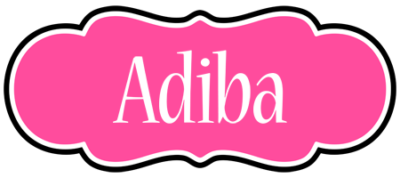 Adiba invitation logo