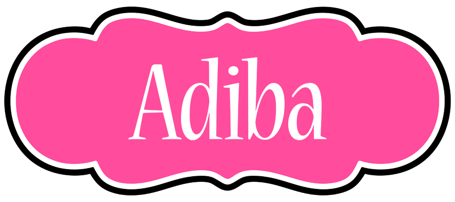 Adiba invitation logo