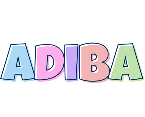 Adiba pastel logo