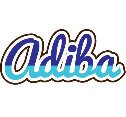 Adiba raining logo