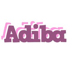 Adiba relaxing logo