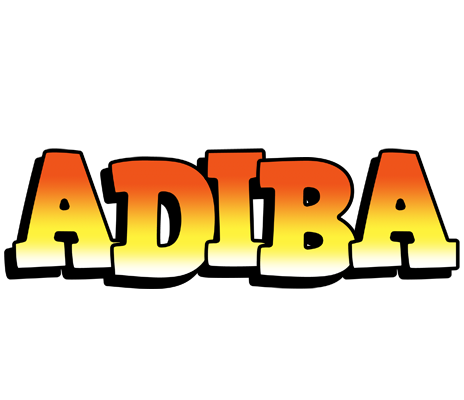 Adiba sunset logo