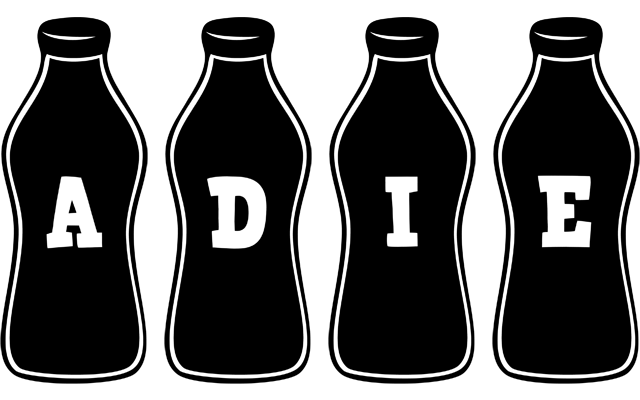 Adie bottle logo