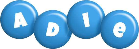 Adie candy-blue logo