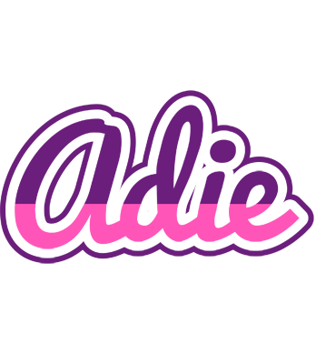 Adie cheerful logo