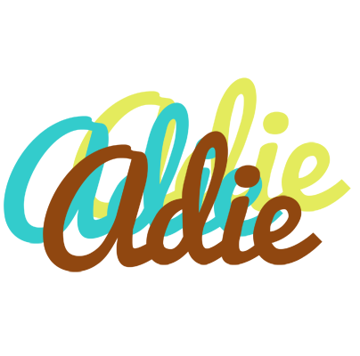Adie cupcake logo