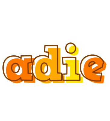 Adie desert logo