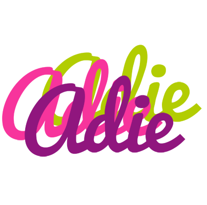 Adie flowers logo