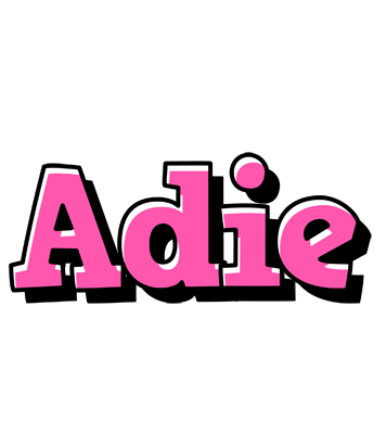 Adie girlish logo