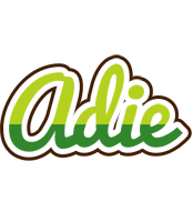 Adie golfing logo