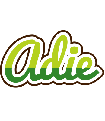 Adie golfing logo