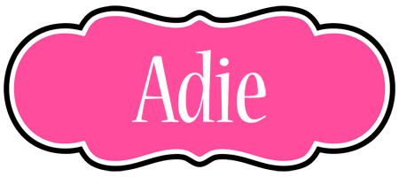 Adie invitation logo