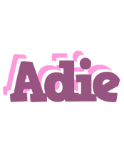 Adie relaxing logo