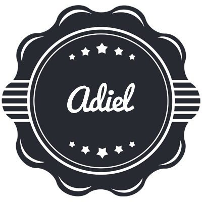 Adiel badge logo