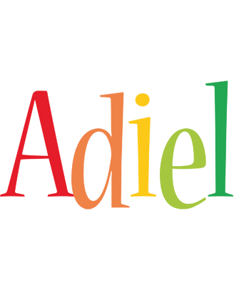 Adiel birthday logo