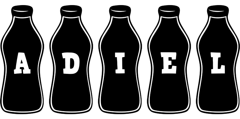 Adiel bottle logo