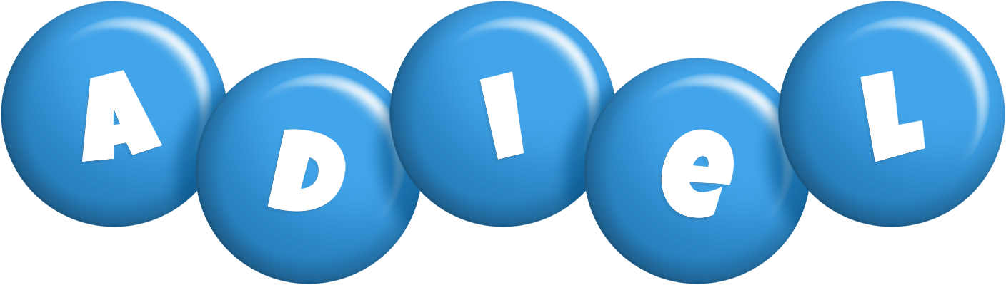 Adiel candy-blue logo