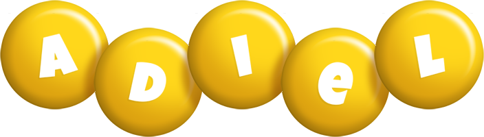 Adiel candy-yellow logo