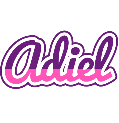 Adiel cheerful logo