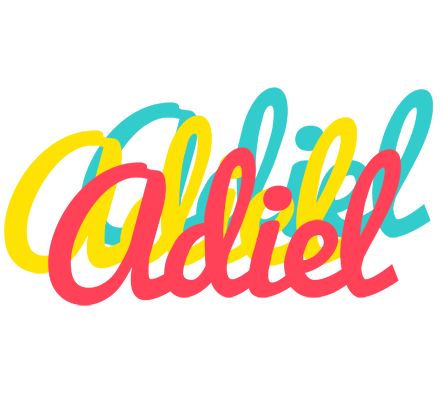 Adiel disco logo