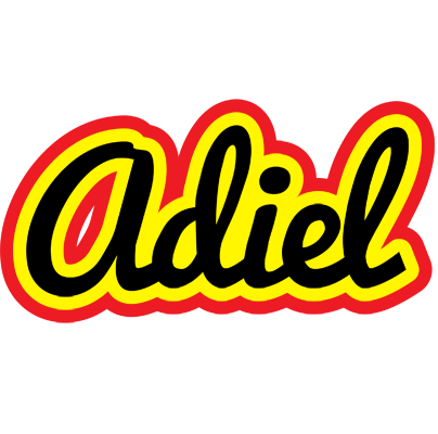 Adiel flaming logo