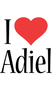Adiel i-love logo