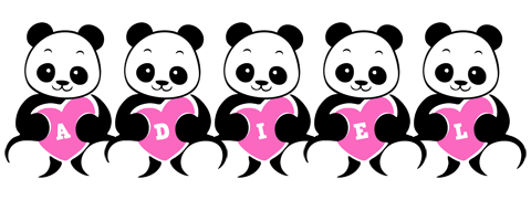 Adiel love-panda logo