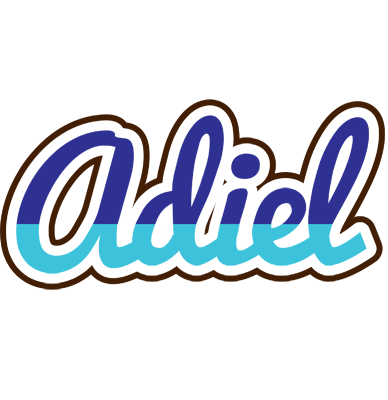 Adiel raining logo