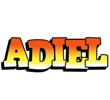 Adiel sunset logo