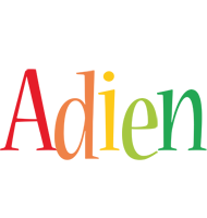 Adien birthday logo