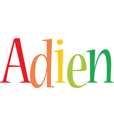 Adien birthday logo