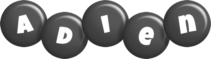 Adien candy-black logo