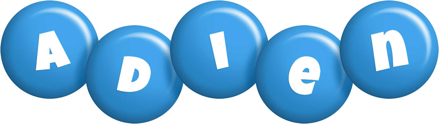 Adien candy-blue logo