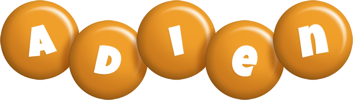 Adien candy-orange logo