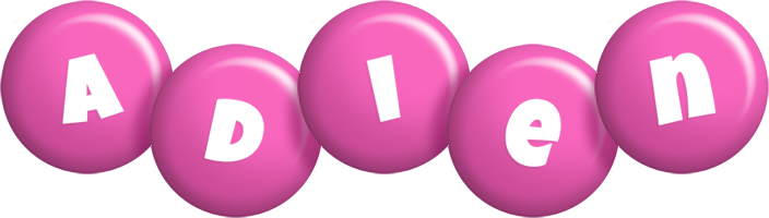 Adien candy-pink logo