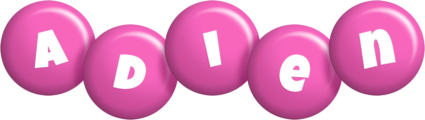 Adien candy-pink logo